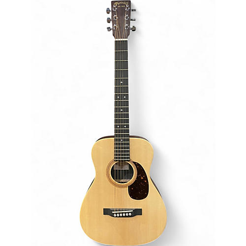 Used Martin LX1RE Natural Acoustic Electric Guitar Natural