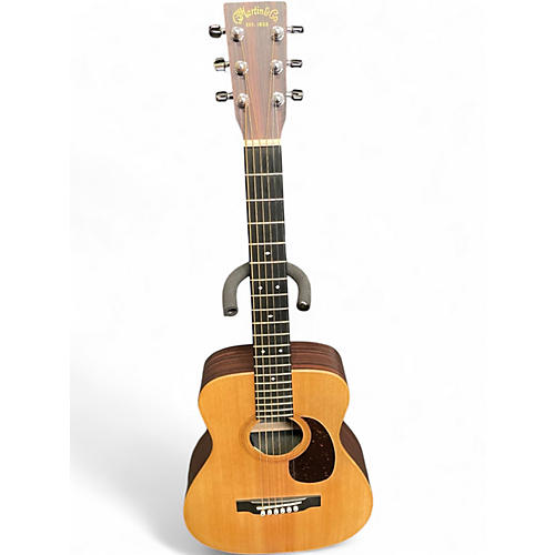 Used Martin LX1RE Natural Acoustic Electric Guitar Natural