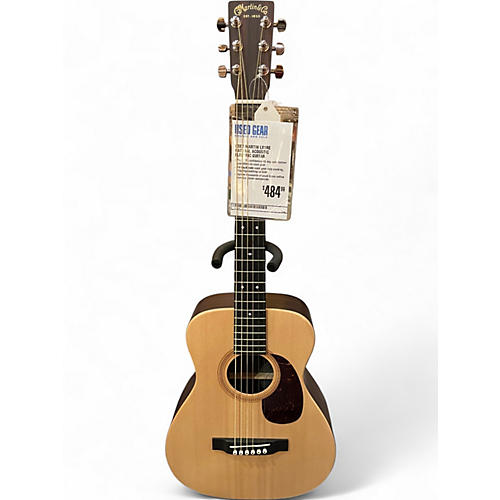 Used Martin LX1RE Natural Acoustic Electric Guitar Natural