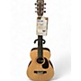 Used Martin LX1RE Natural Acoustic Electric Guitar Natural