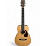 Used Martin LX1RE Natural Acoustic Electric Guitar Natural