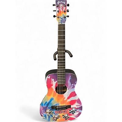 Used Martin Limited Edition FeliX III Tye-Dye Acoustic Guitar