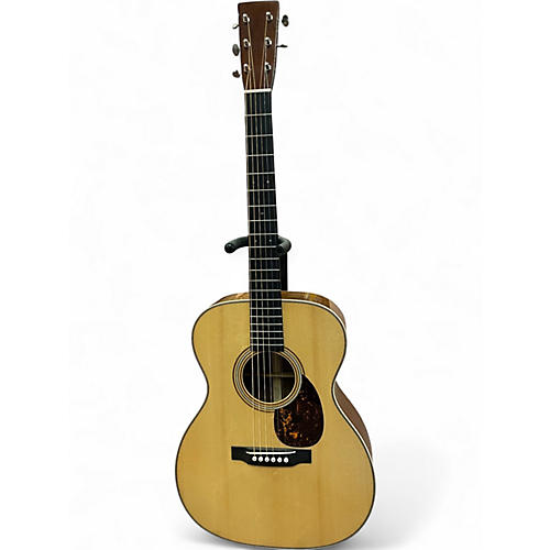 Used Martin OM-28 Authentic Custom Shop 1931 Natural Acoustic Guitar Natural