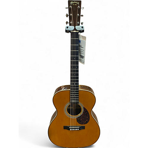 Used Martin OM-JM Natural Acoustic Guitar Natural