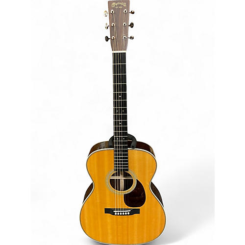 Used Martin OM28 Natural Acoustic Guitar Natural