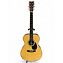 Used Martin OM28 Natural Acoustic Guitar Natural