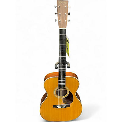 Used Martin OM28 Natural Acoustic Guitar