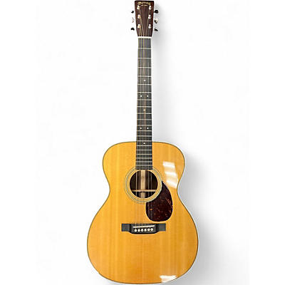 Used Martin OM28 Natural Acoustic Guitar