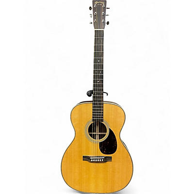 Used Martin OM28 Natural Acoustic Guitar