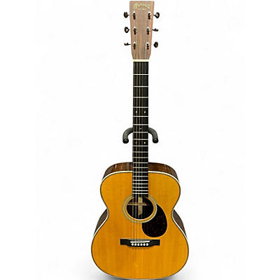 Used Martin OM28 Natural Acoustic Guitar