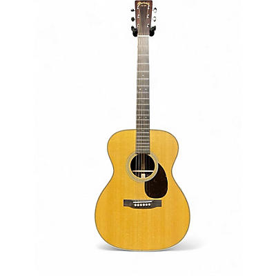 Used Martin OM28 Standard Natural Acoustic Guitar