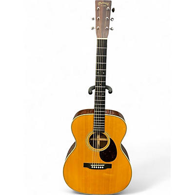 Used Martin OM28E Retro GOLDEN BROWN Acoustic Electric Guitar