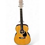 Used Martin OM28E Standard Natural Acoustic Electric Guitar Natural