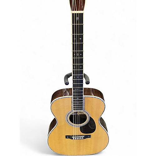 Used Martin OM42 Natural Acoustic Guitar Natural