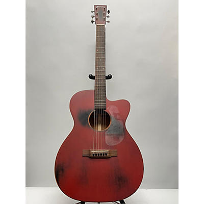 Martin Used Martin OMC-15ME Red Acoustic Electric Guitar