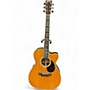 Used Martin OMC Aura Natural Acoustic Electric Guitar Natural
