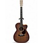 Used Martin OMC16E Brown Acoustic Electric Guitar Brown