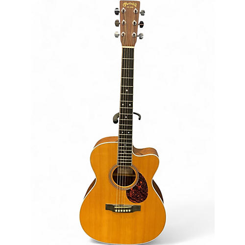 Used Martin OMC16GTE Natural Acoustic Electric Guitar Natural
