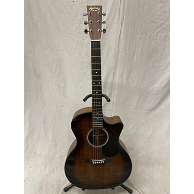 Martin Used Martin OMC16OGTE Burst Acoustic Electric Guitar