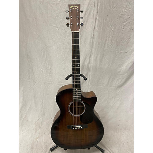 Martin Used Martin OMC16OGTE Burst Acoustic Electric Guitar Burst