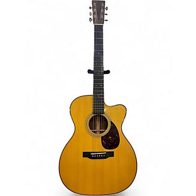 Used Martin OMC28E Natural Acoustic Electric Guitar
