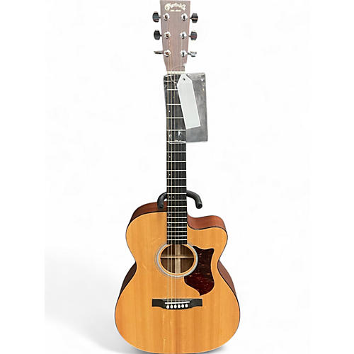 Used Martin OMCPA4 Natural Acoustic Electric Guitar Natural