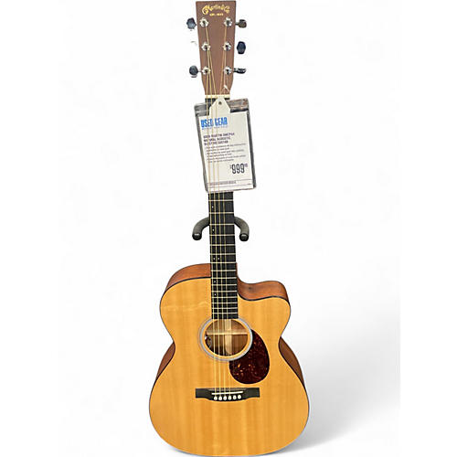 Used Martin OMCPA4 Natural Acoustic Electric Guitar Natural