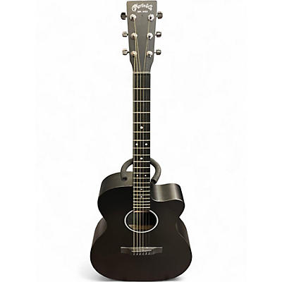 Used Martin OMCX1E Black Acoustic Electric Guitar