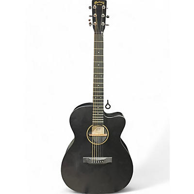 Martin Used Martin OMCX1KE Black Acoustic Electric Guitar