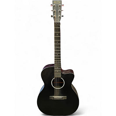 Used Martin OMCXAE Black Acoustic Electric Guitar