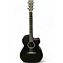 Used Martin OMCXAE Black Acoustic Electric Guitar Black