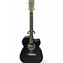 Used Martin OMCXAE Satin Black Acoustic Electric Guitar Satin Black