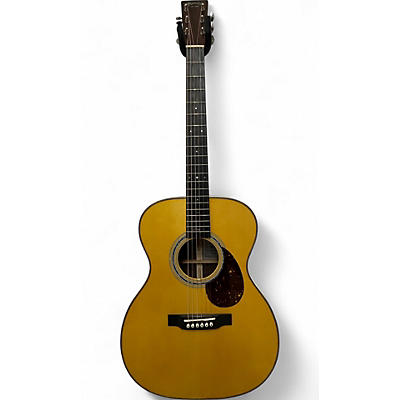 Used Martin OMJM John Mayer Signature Natural Acoustic Electric Guitar