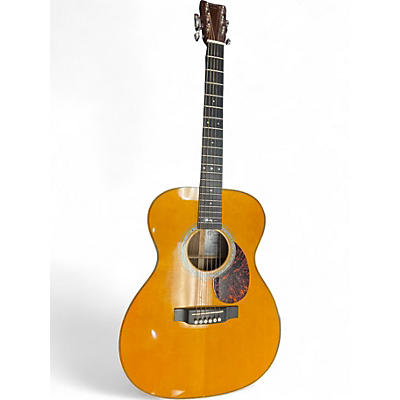 Used Martin OMJM John Mayer Signature Natural Acoustic Electric Guitar