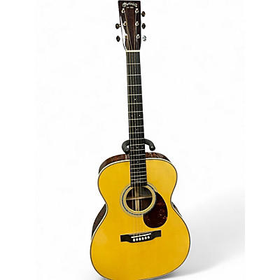 Used Martin OMJM John Mayer Signature Natural Acoustic Electric Guitar