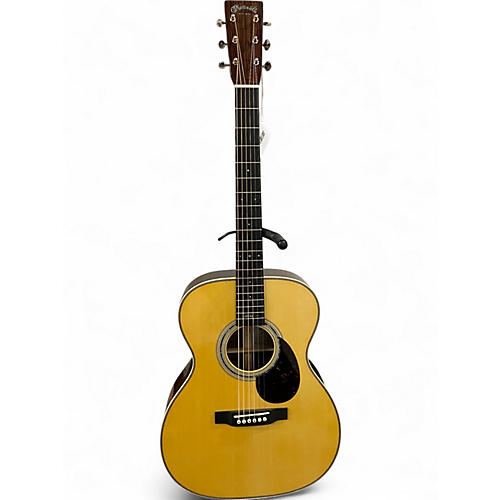 Used Martin OMJM John Mayer Signature Natural Acoustic Electric Guitar Natural