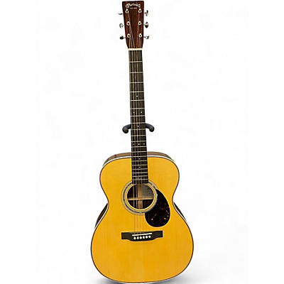 Used Martin OMJM John Mayer Signature Natural Acoustic Electric Guitar