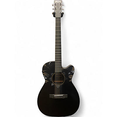 Used Martin OOCXAE Black Acoustic Guitar