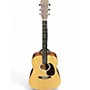 Used Martin Road Series Natural Acoustic Electric Guitar Natural