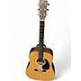 Used Martin Road series Natural Acoustic Guitar Natural