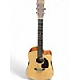 Used Martin Road series special  Natural Acoustic Electric Guitar Natural