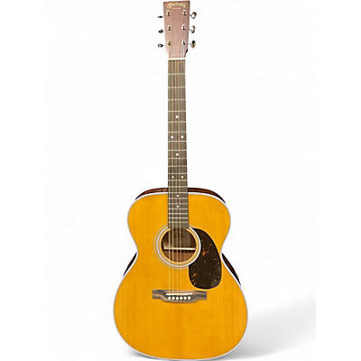 Used Martin Road serries Retro Plus Natural Acoustic Electric Guitar