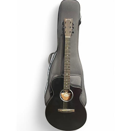 Used Martin SCE Custom Road Series Koa Black Acoustic Electric Guitar Black