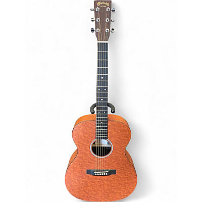 Used Martin Special Birdseye HPL X Series 000 Cognac Acoustic Electric Guitar