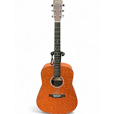 Used Martin Special Birdseye HPL X Series Cognac Acoustic Electric Guitar