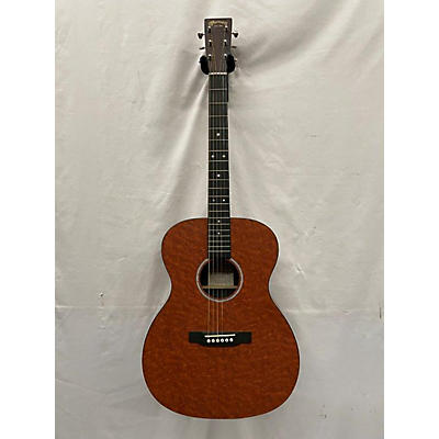 Used Martin Special Birdseye HPL X Series Dreadnought Cognac Acoustic Electric Guitar