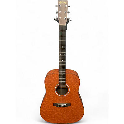 Used Martin Special Birdseye HPL X Series Natural Acoustic Electric Guitar