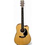 Used Martin Special Dreadnought Cutaway 11E Road Series Natural Acoustic Electric Guitar Natural