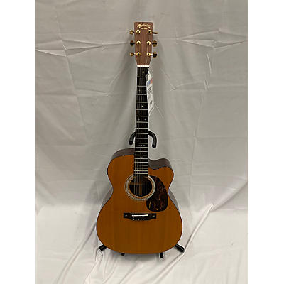 Martin Used Martin Spjc-16re Natural Acoustic Electric Guitar