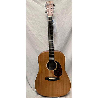 Martin Used Martin X Custom Dreadnought Natural Acoustic Electric Guitar